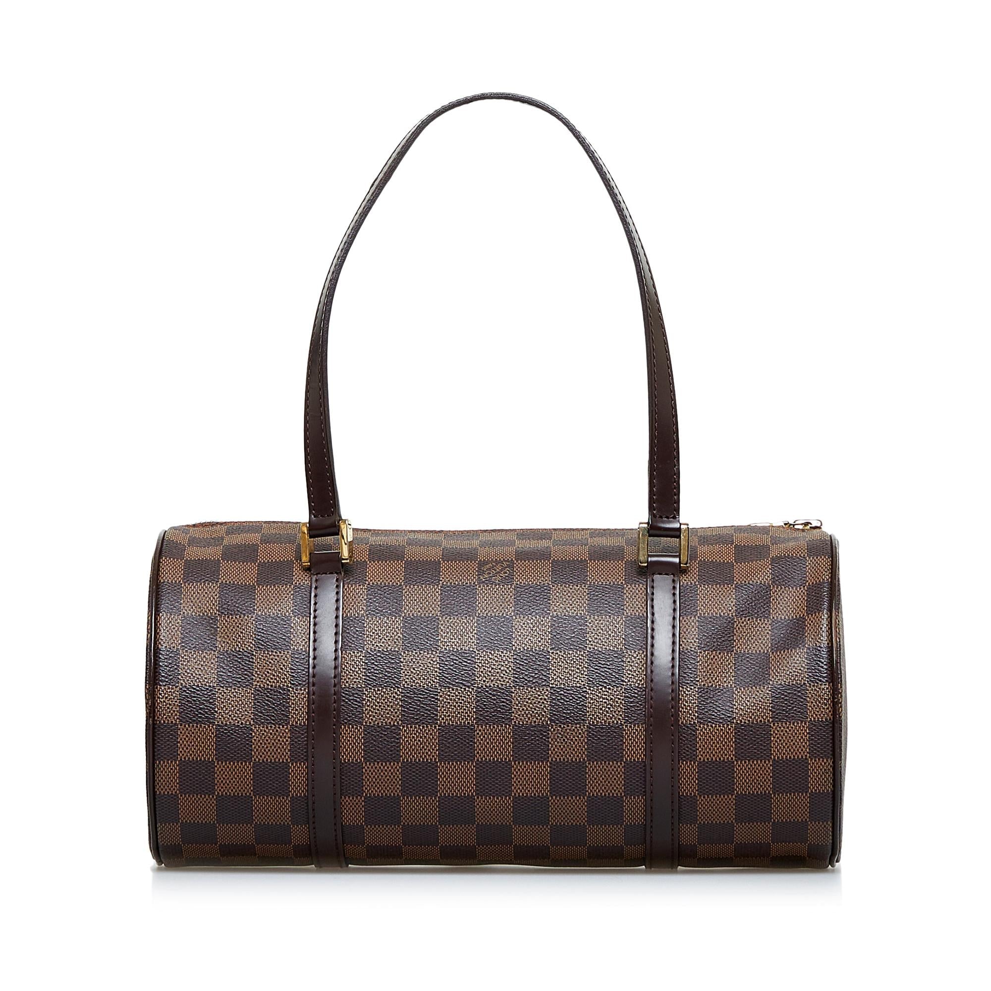 Louis Vuitton Damier Ebene Papillon 30 (SHG-NEqp6C)