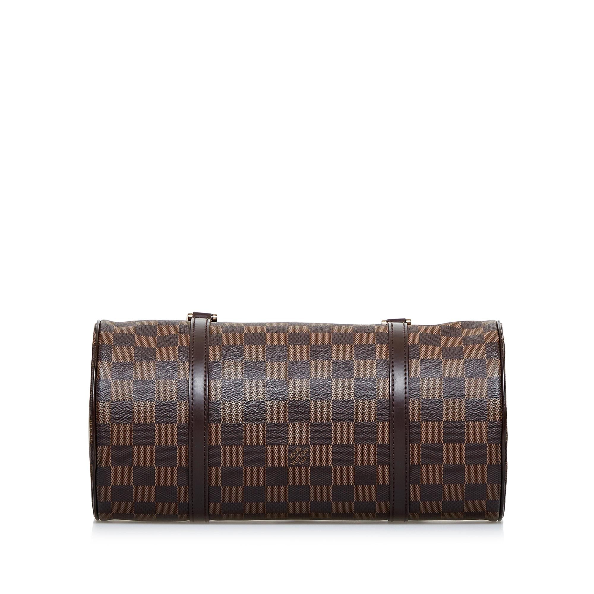 Louis Vuitton Damier Ebene Papillon 30 (SHG-NEqp6C)