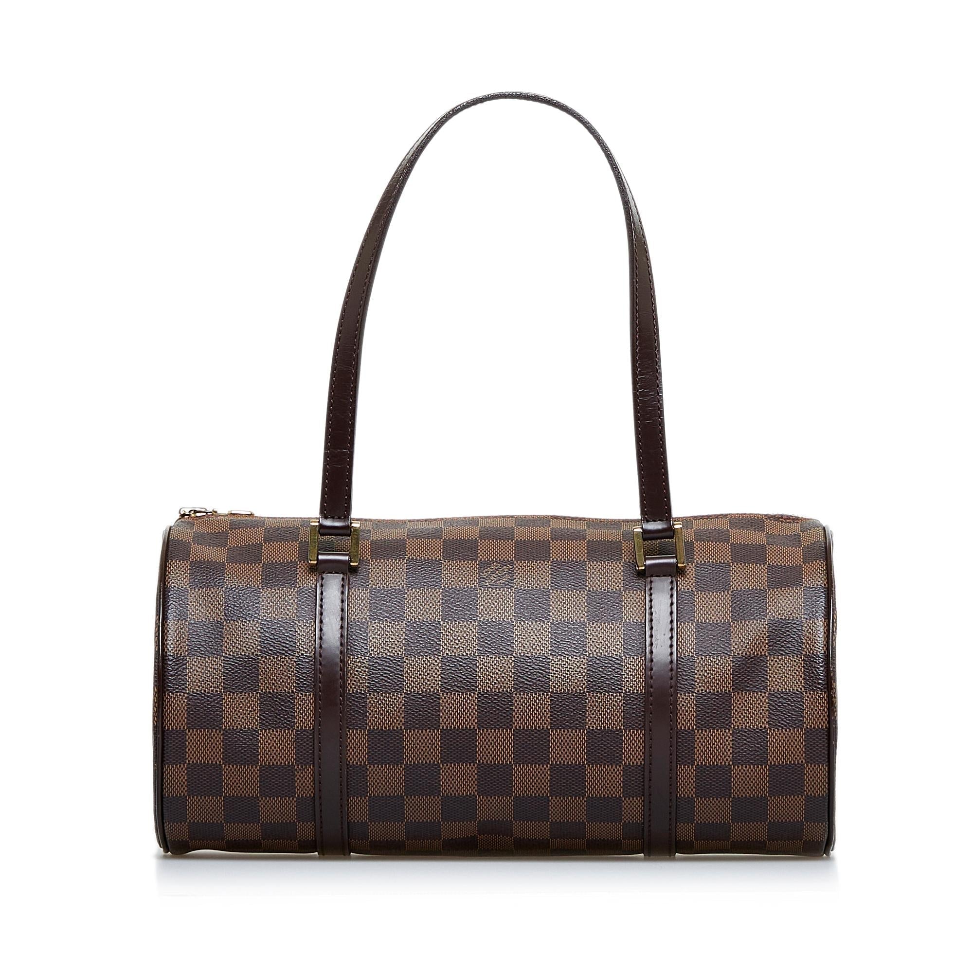 Louis Vuitton Damier Ebene Papillon 30 (SHG-NEqp6C)