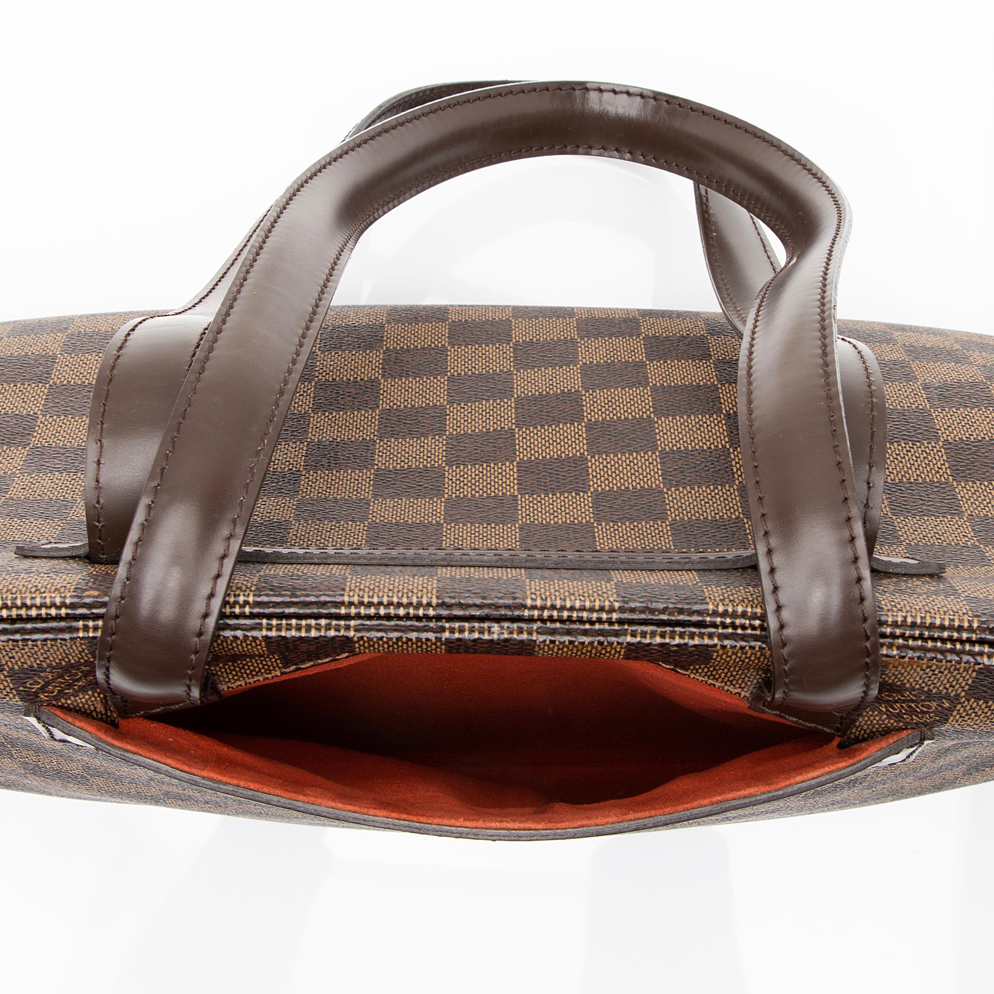 Louis Vuitton Damier Ebene Parioli PM Tote (SHF-23716)