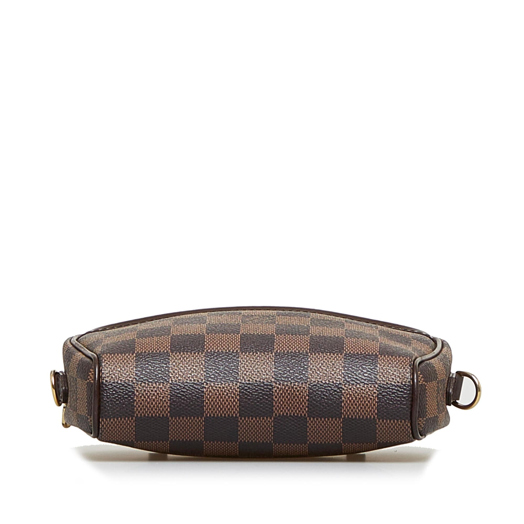 Louis Vuitton Damier Ebene Pochette Ipanema (SHG-UEHR2H)