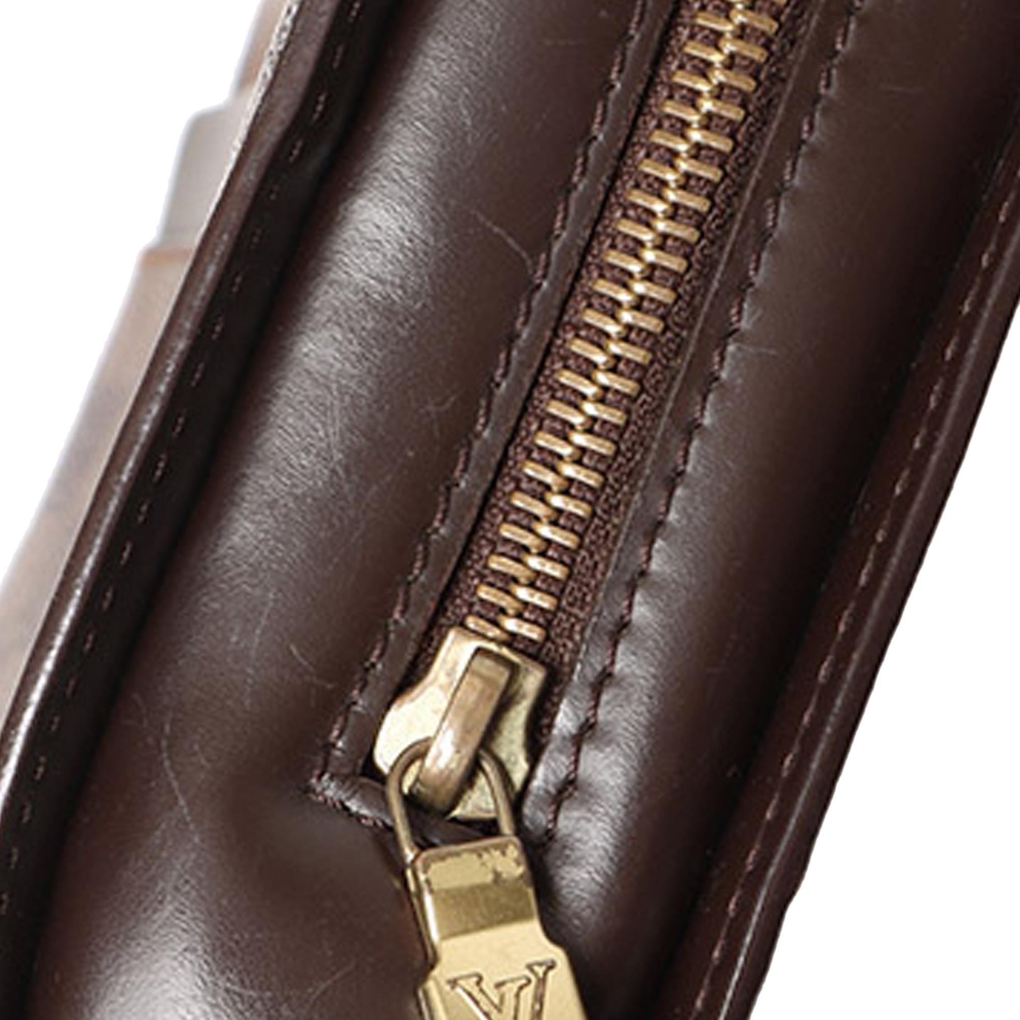 Louis Vuitton Damier Ebene Pochette Saint Louis (SHG-jEMUv1)