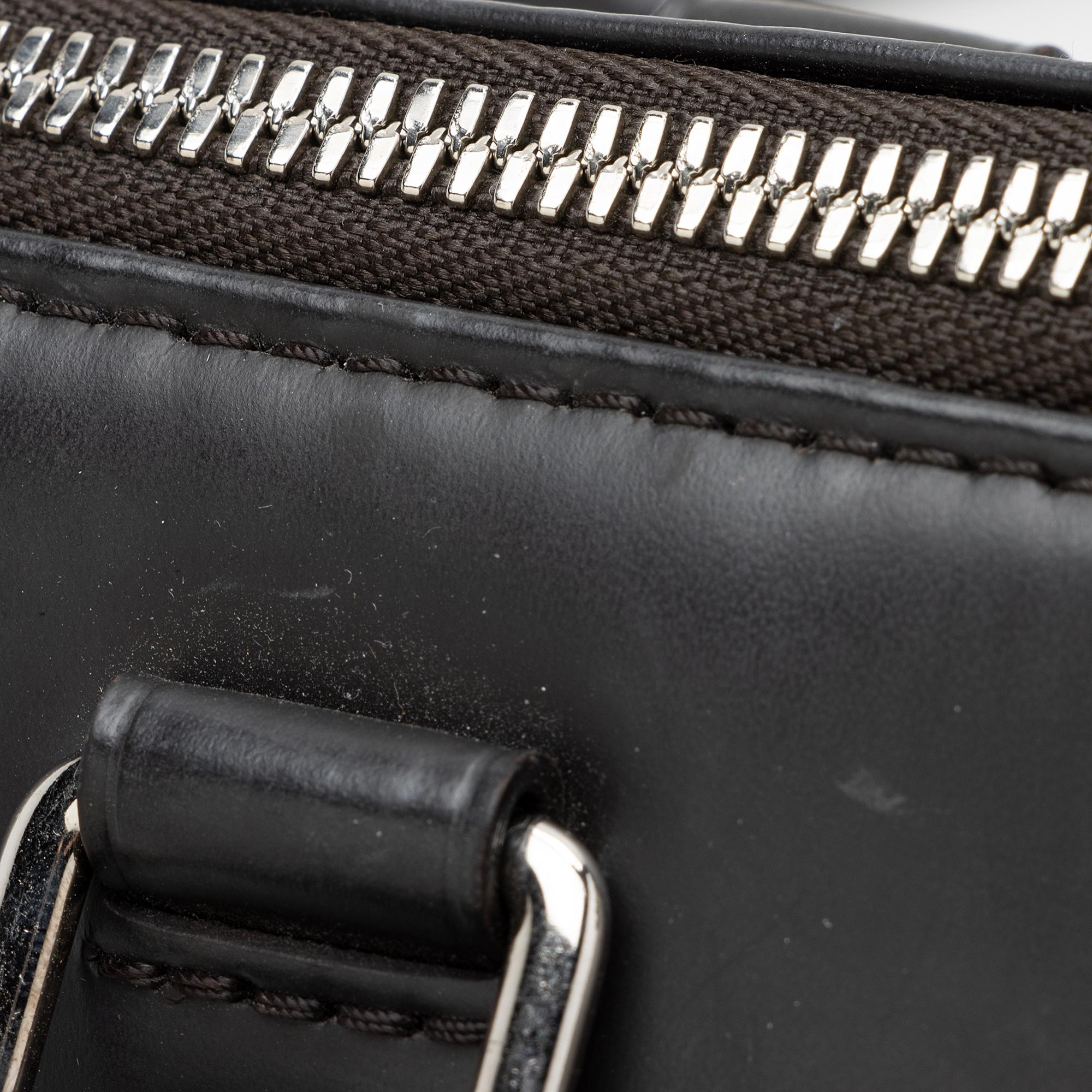 Louis Vuitton Damier Ebene Porte Documents Jour Bag (SHF-fTyCek)