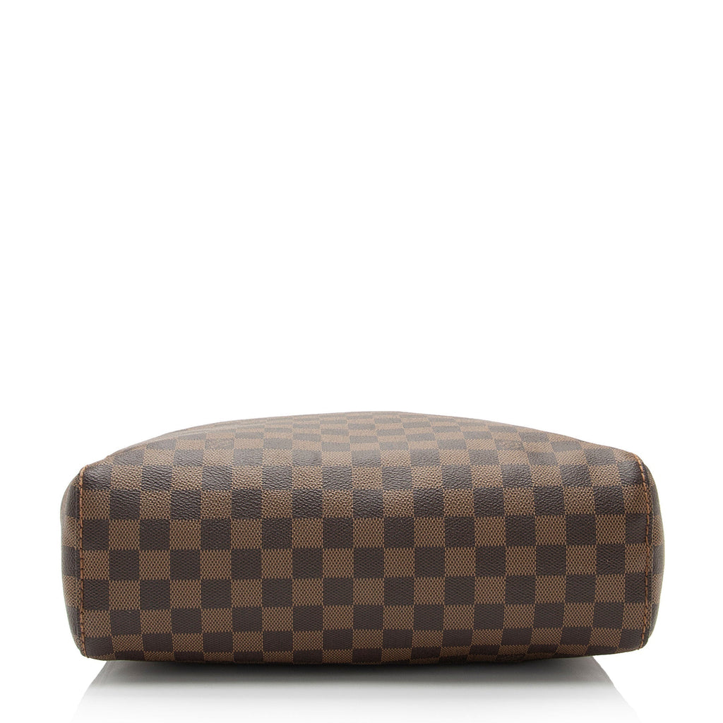 Louis Vuitton Damier Ebene Portobello PM Shoulder Bag (SHF-5UfkR2)