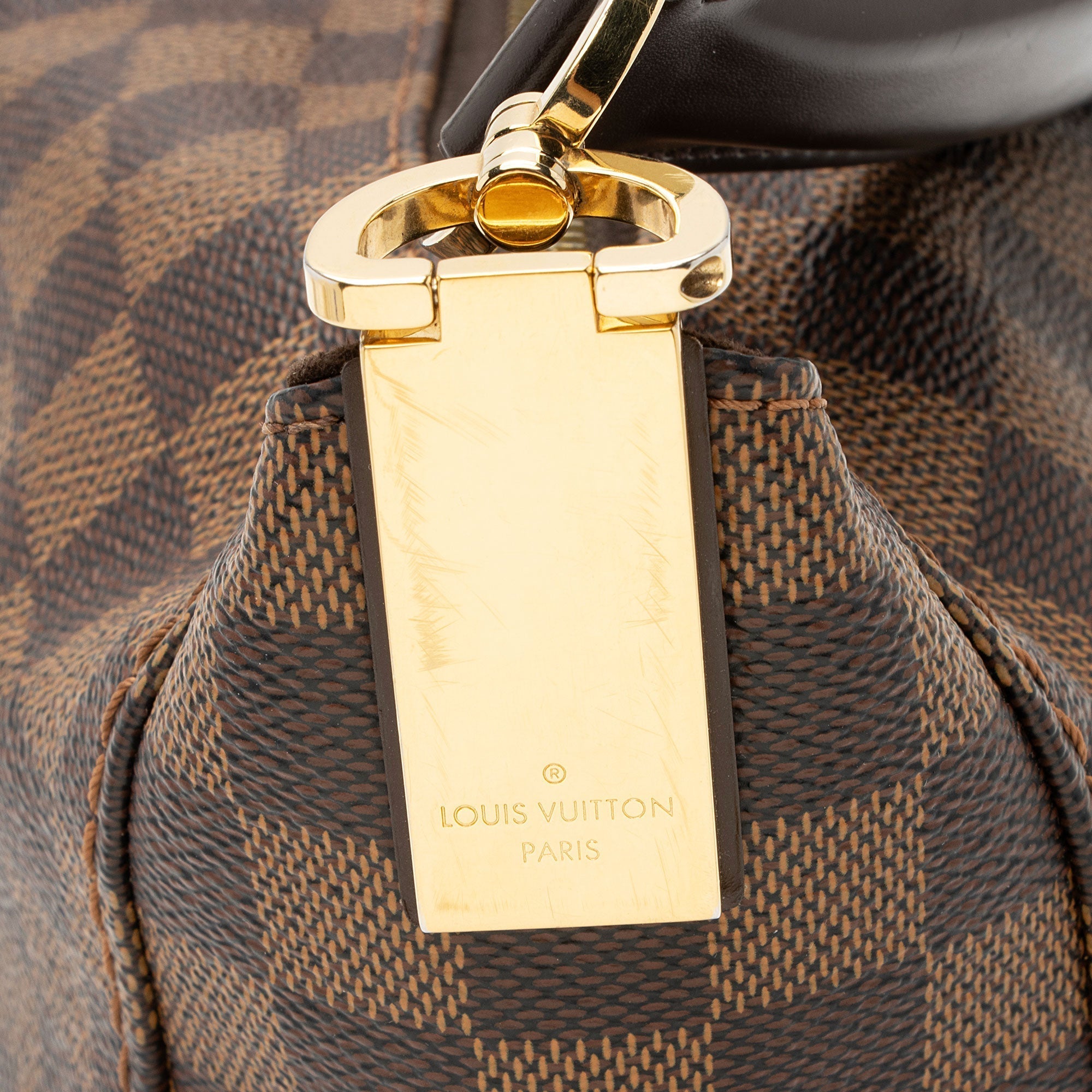 Louis Vuitton Damier Ebene Portobello PM Shoulder Bag (SHF-5UfkR2)