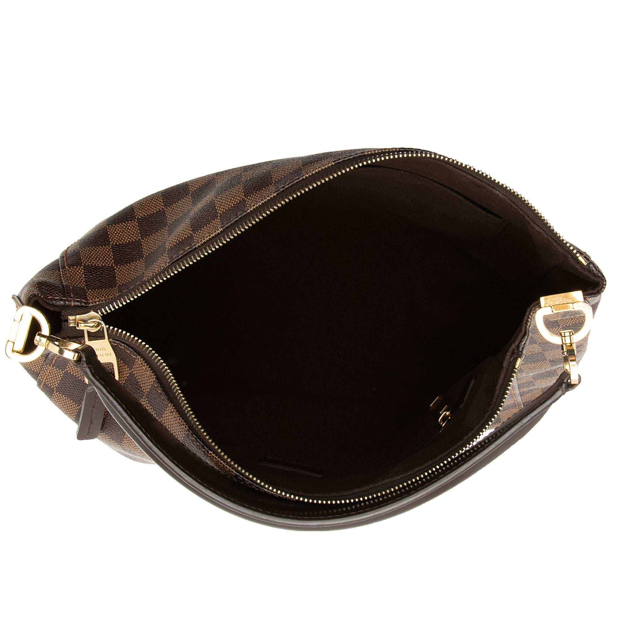 Louis Vuitton Damier Ebene Portobello PM Shoulder Bag (SHF-5UfkR2)