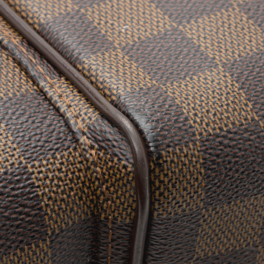 Louis Vuitton Damier Ebene Reporter Melville Messenger Bag (SHF-21999)