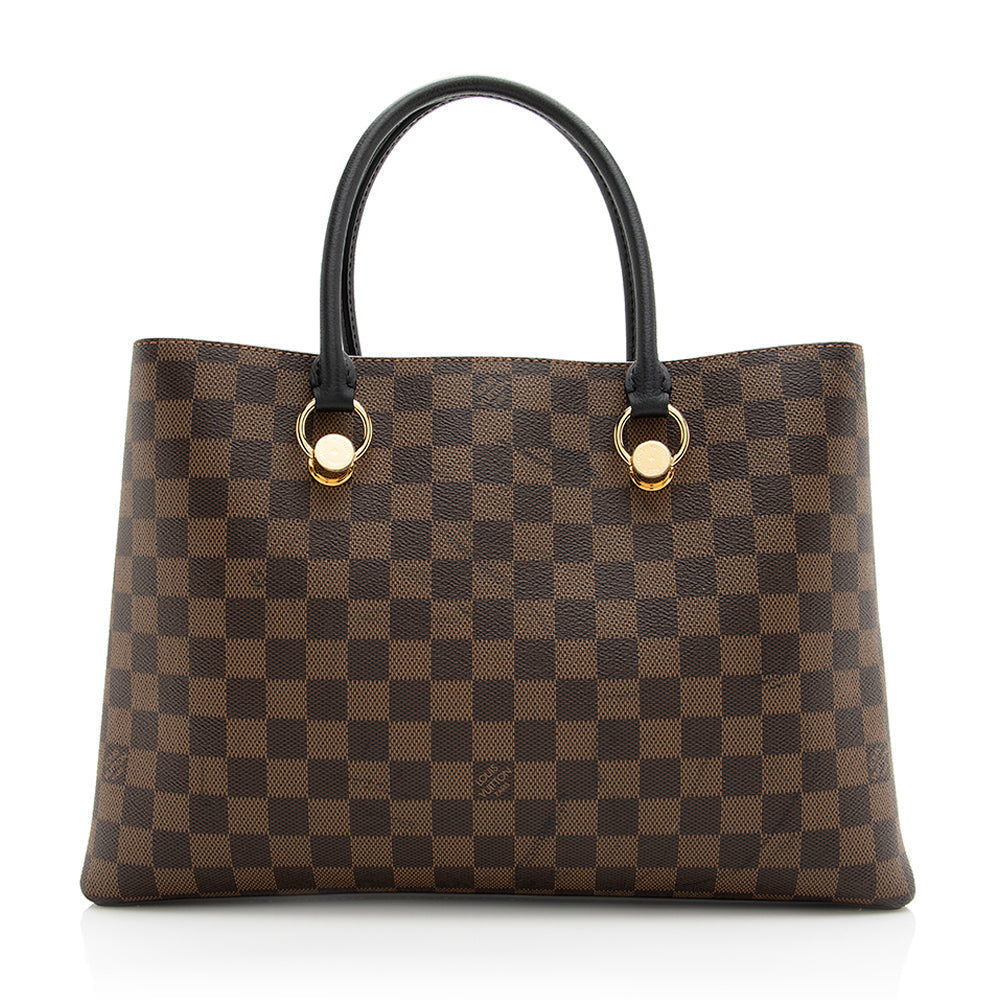Louis Vuitton Damier Ebene Riverside Tote - FINAL SALE (SHF-19401)
