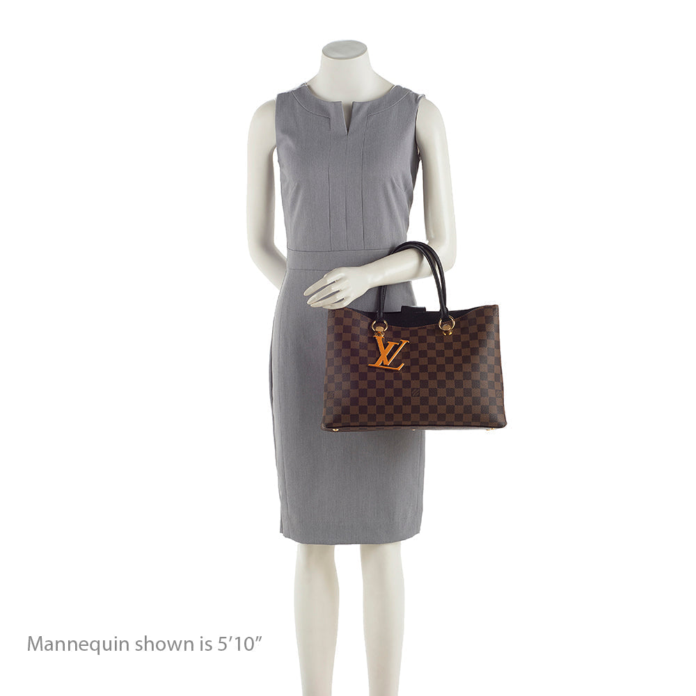 Louis Vuitton Damier Ebene Riverside Tote - FINAL SALE (SHF-19401)