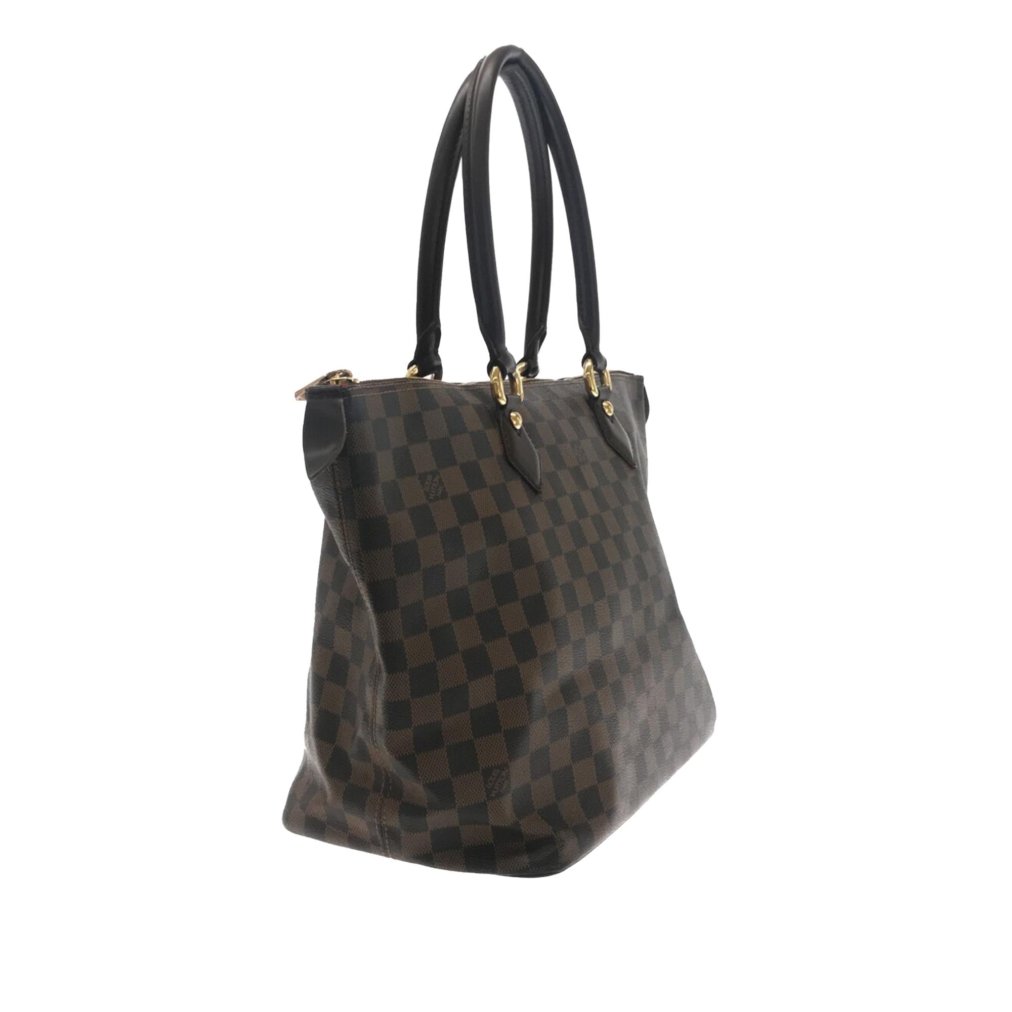Louis Vuitton Damier Ebene Saleya MM (SHG-ptr7tH)
