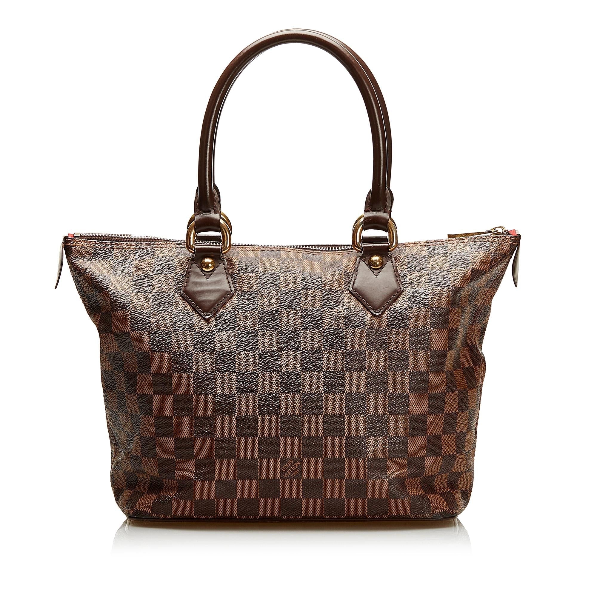 Louis Vuitton Damier Ebene Saleya PM (SHG-35883)