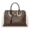 Louis Vuitton Damier Ebene Shearling Normandy (SHG-36551)