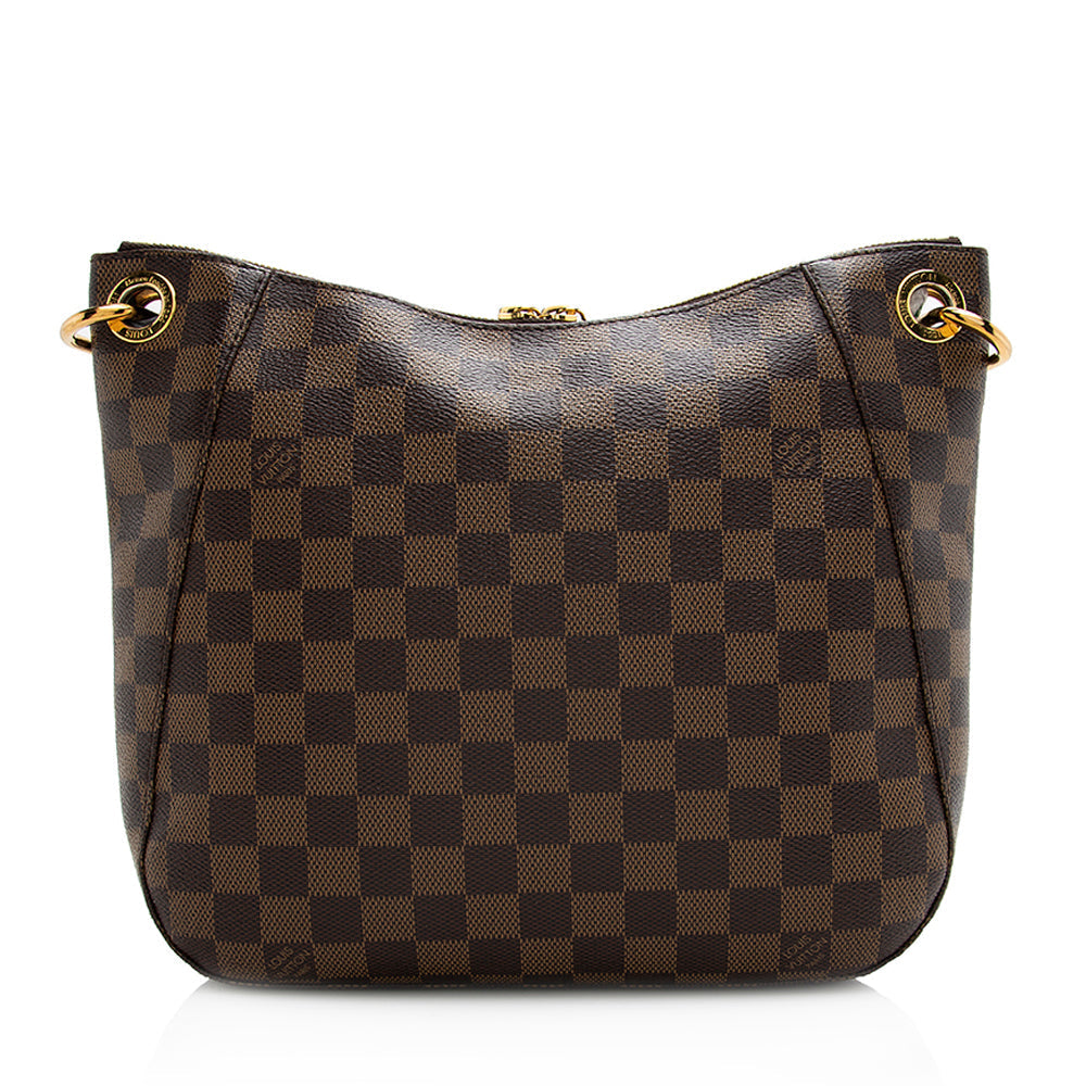 Louis Vuitton Damier Ebene South Bank Besace Shoulder Bag (SHF-21313)