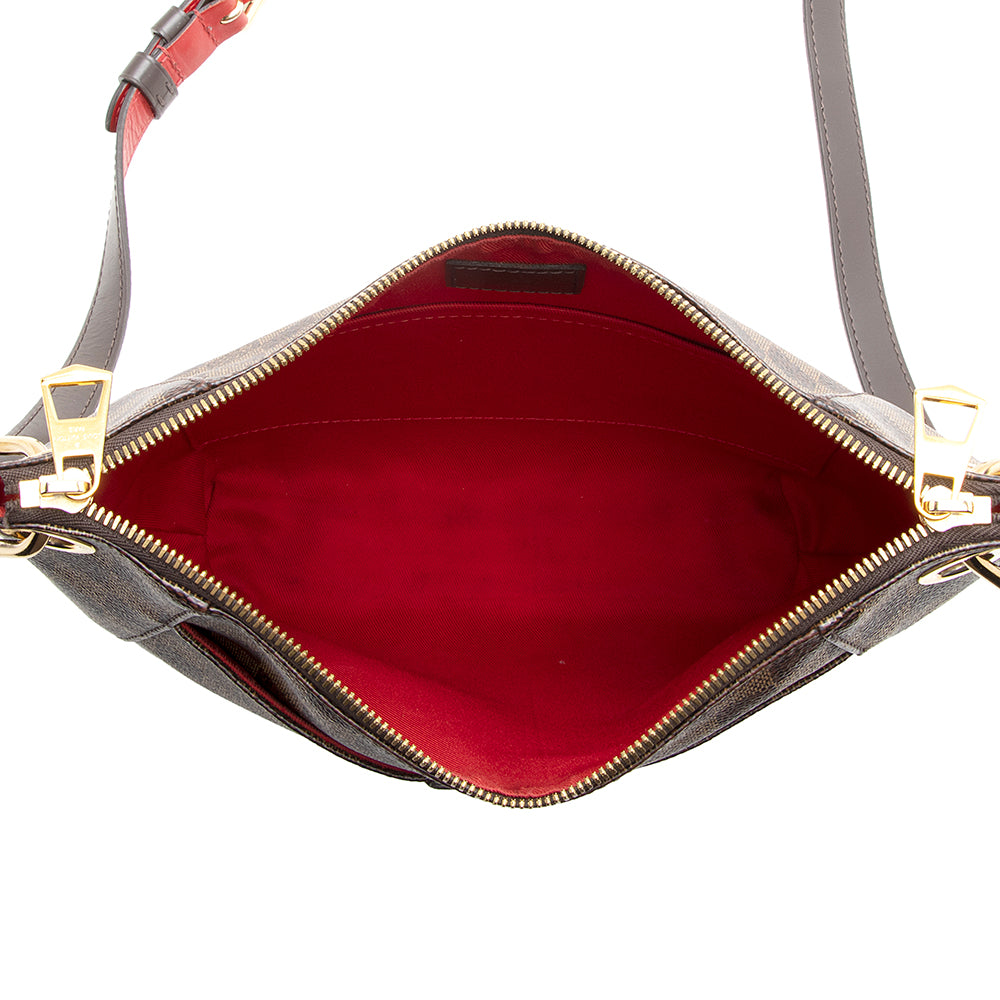 Louis Vuitton Damier Ebene South Bank Besace Shoulder Bag (SHF-21313)