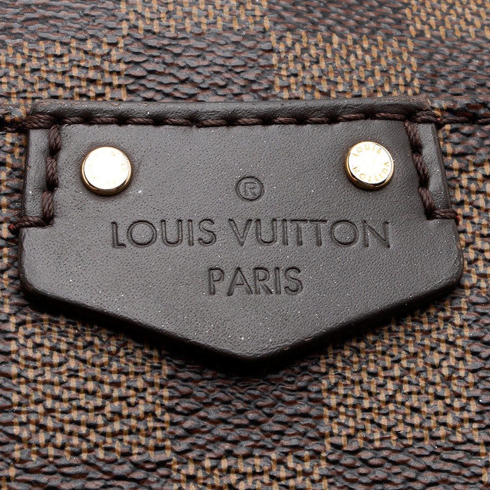 Louis Vuitton Damier Ebene South Bank Besace Shoulder Bag (SHF-21313)