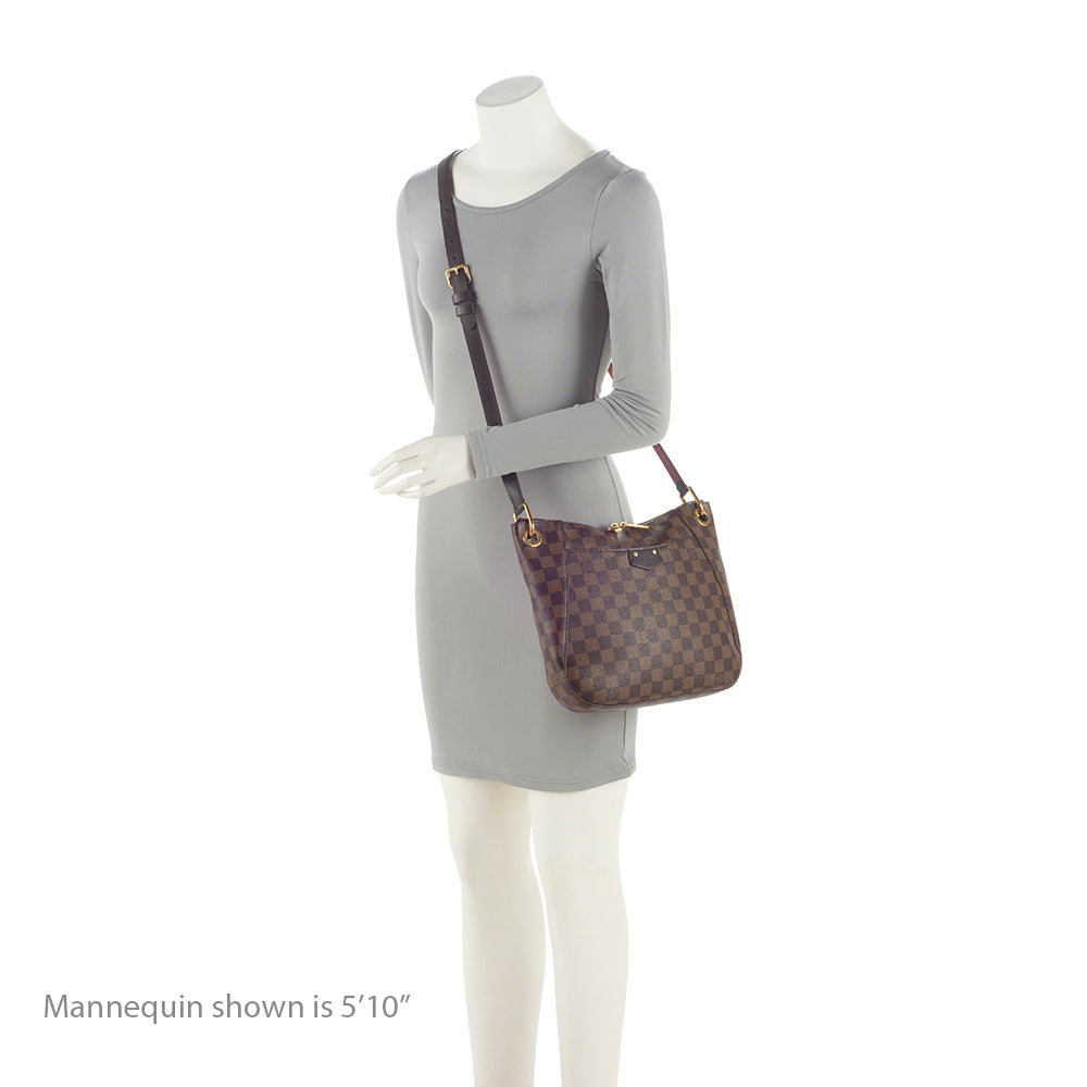 Louis Vuitton Damier Ebene South Bank Besace Shoulder Bag (SHF-21313)