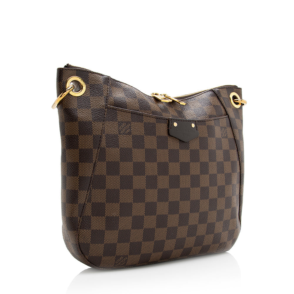 Louis Vuitton Damier Ebene South Bank Besace Shoulder Bag (SHF-21313)