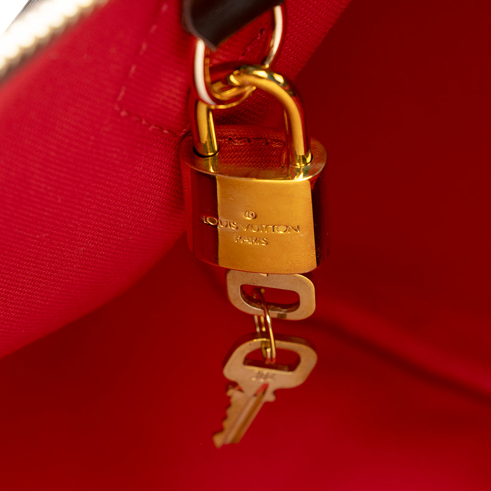 Louis Vuitton Damier Ebene Speedy 25 Satchel (SHF-21684)