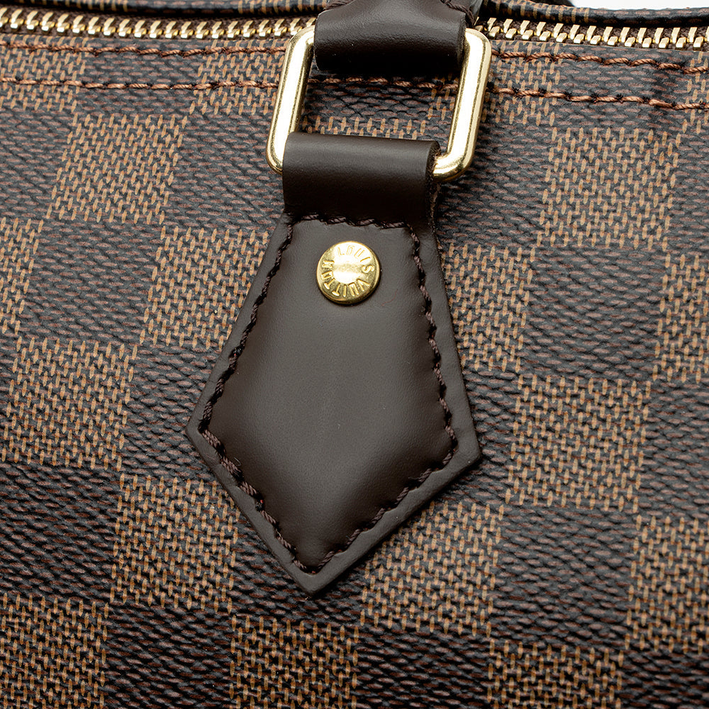 Louis Vuitton Damier Ebene Speedy 25 Satchel (SHF-21684)