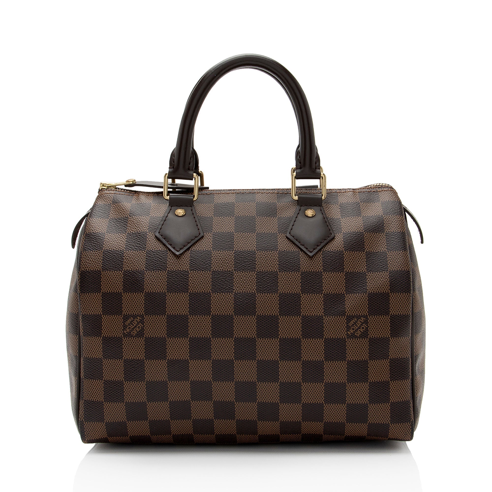 Louis Vuitton Damier Ebene Speedy 25 Satchel (SHF-dRJuLg)