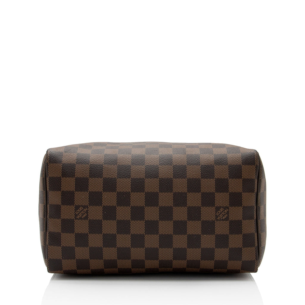 Louis Vuitton Damier Ebene Speedy 25 Satchel (SHF-dRJuLg)