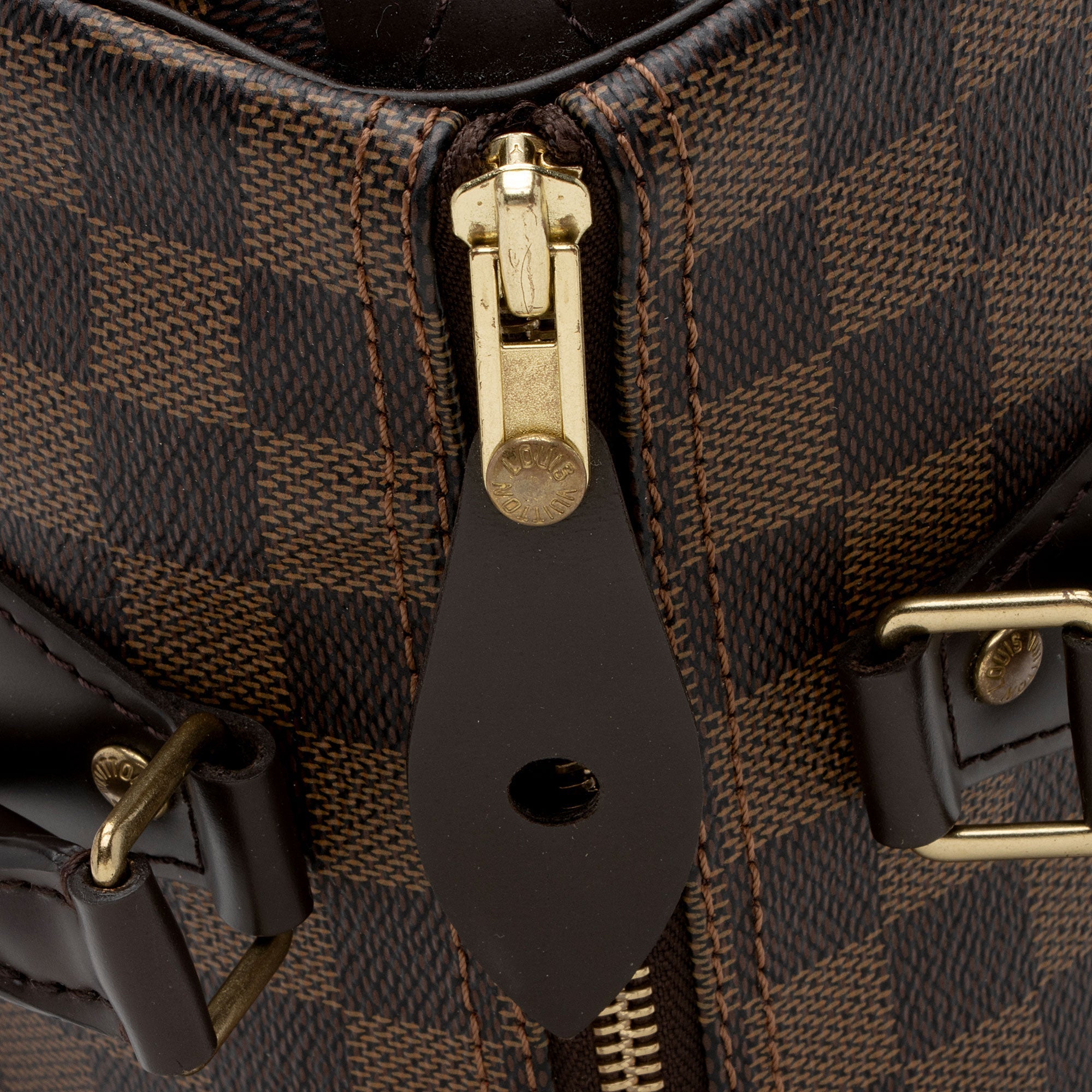 Louis Vuitton Damier Ebene Speedy 25 Satchel (SHF-dRJuLg)