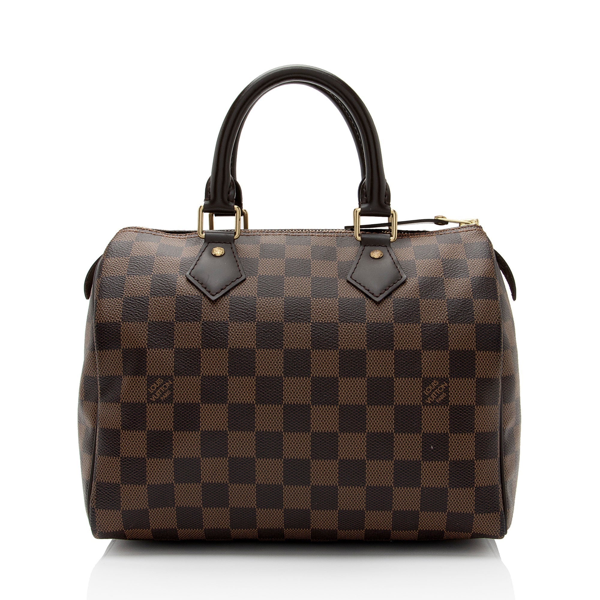 Louis Vuitton Damier Ebene Speedy 25 Satchel (SHF-dRJuLg)