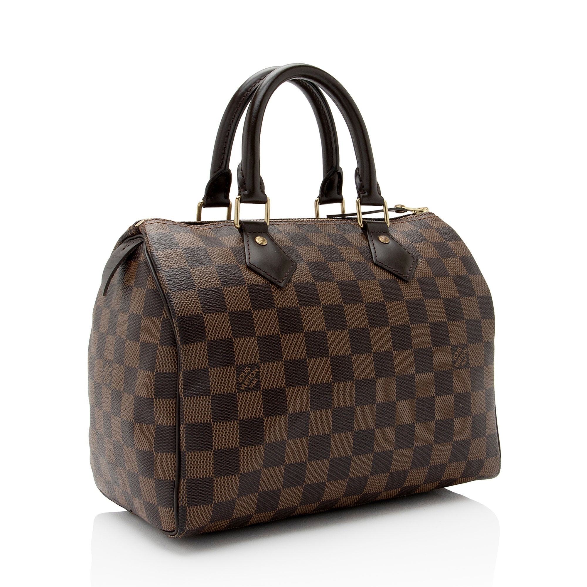 Louis Vuitton Damier Ebene Speedy 25 Satchel (SHF-dRJuLg)