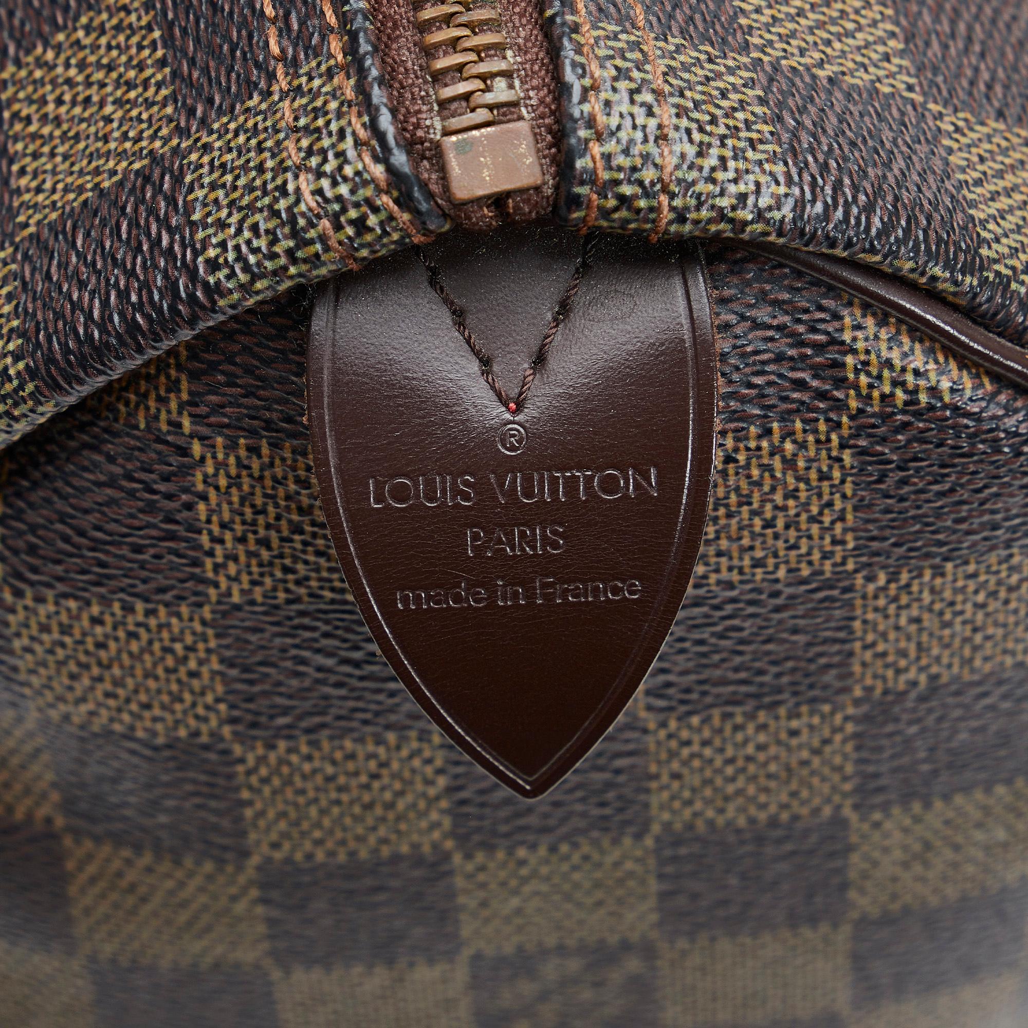 Louis Vuitton Damier Ebene Speedy 25 (SHG-KZUoFY)