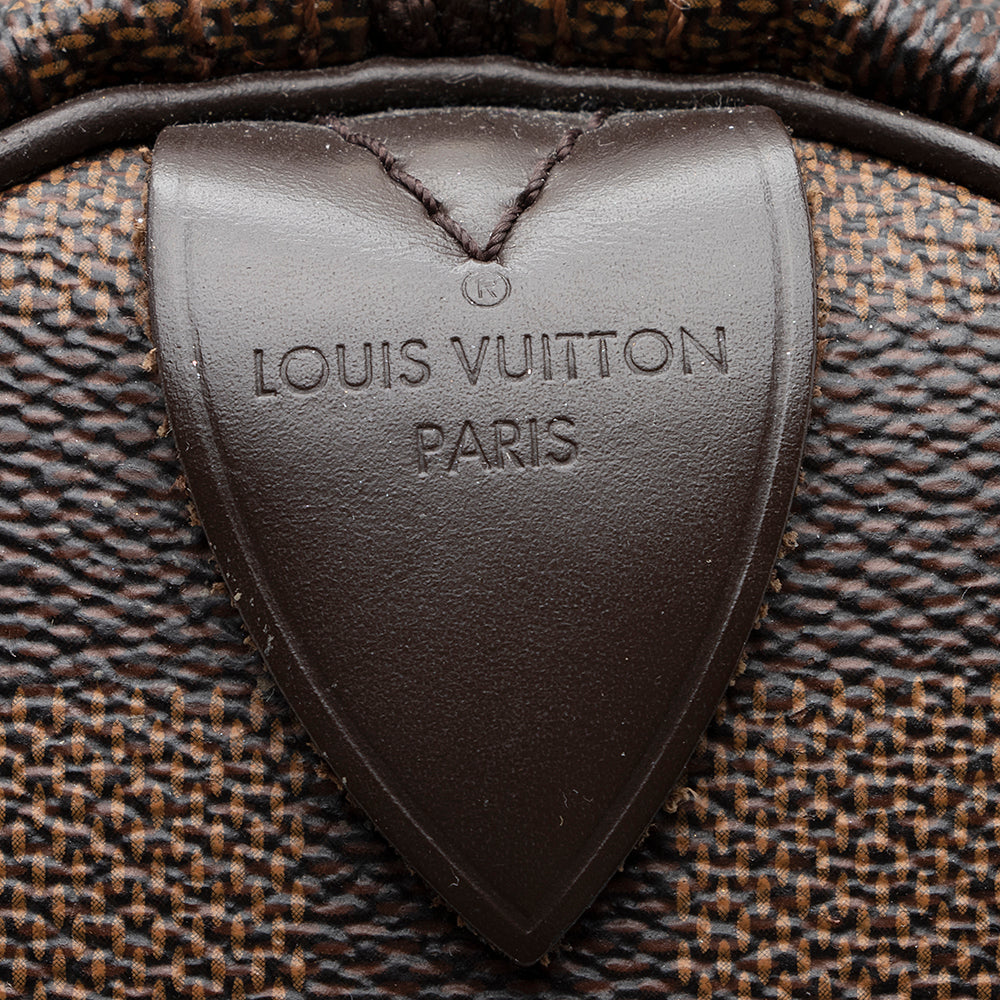 Louis Vuitton Damier Ebene Speedy 30 Satchel (SHF-21204)