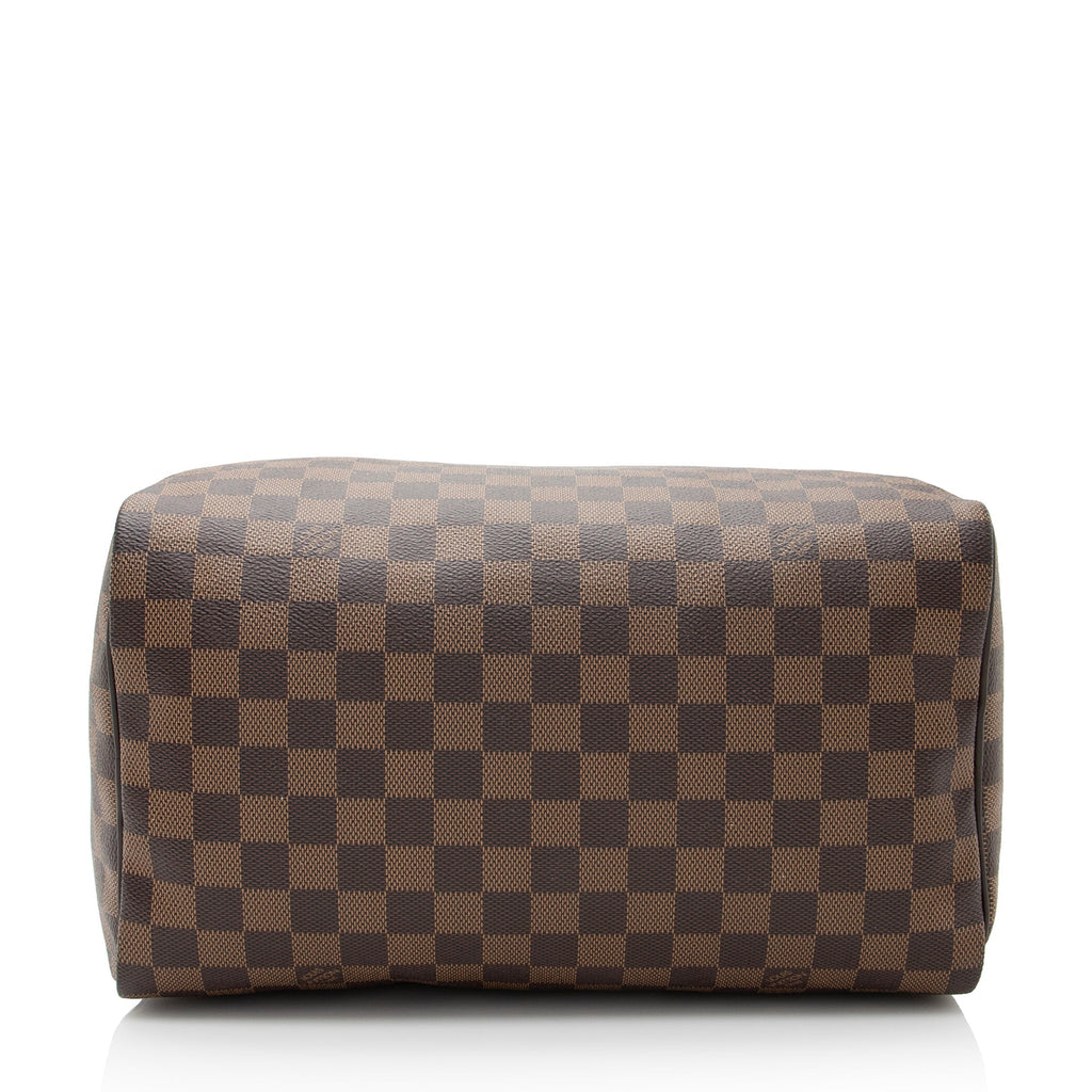 Louis Vuitton Damier Ebene Speedy 30 Satchel (SHF-22465)
