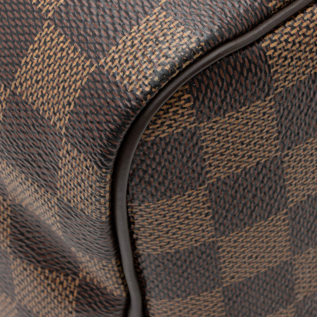 Louis Vuitton Damier Ebene Speedy 30 Satchel (SHF-22465)