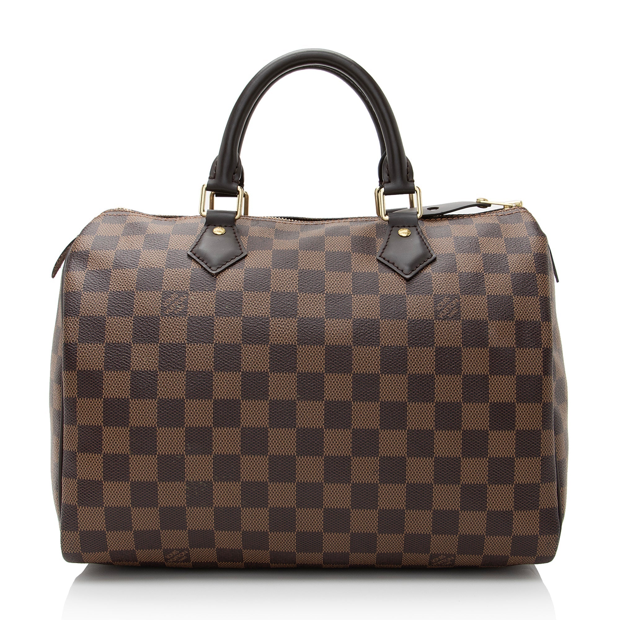 Louis Vuitton Damier Ebene Speedy 30 Satchel (SHF-22465)