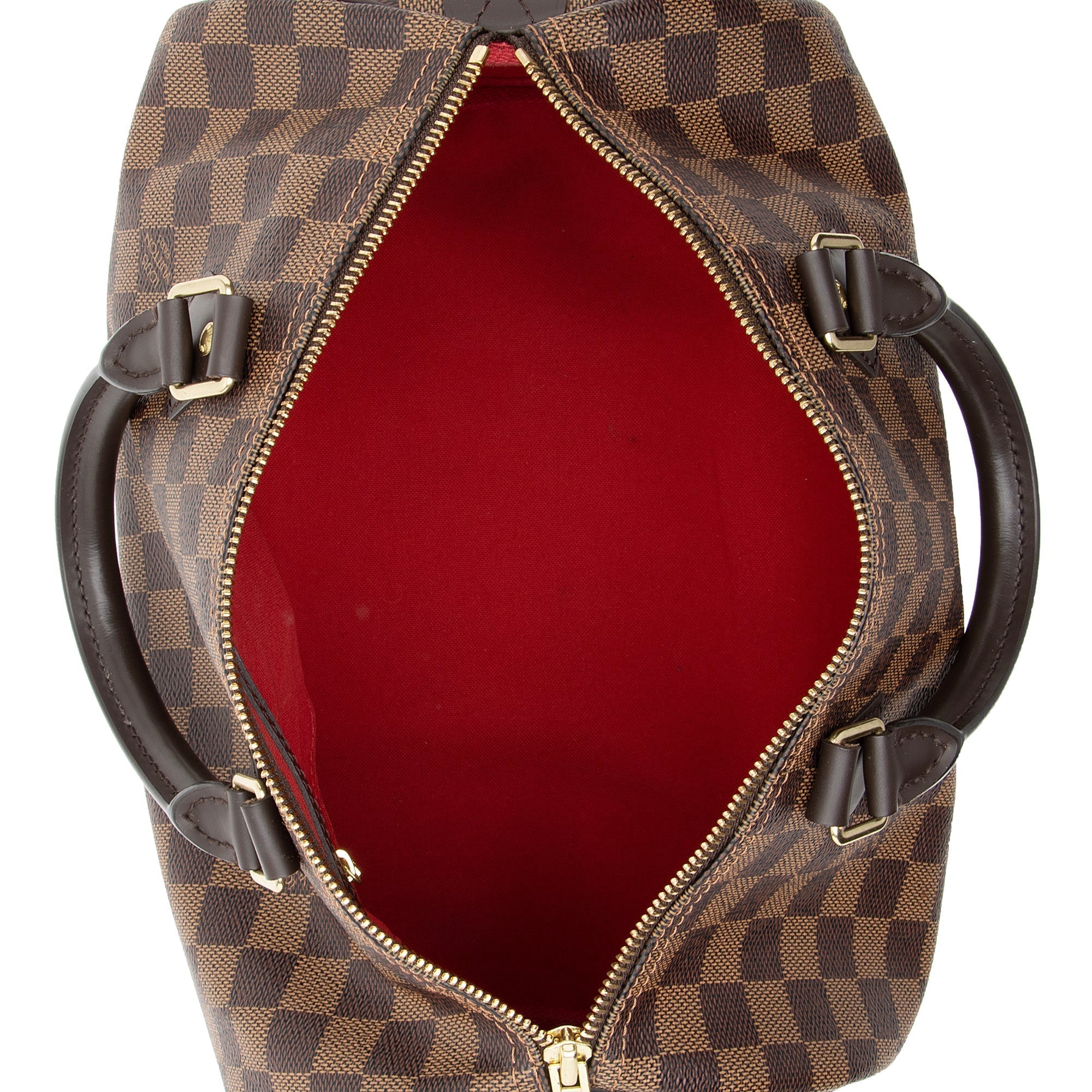 Louis Vuitton Damier Ebene Speedy 30 Satchel (SHF-22465)