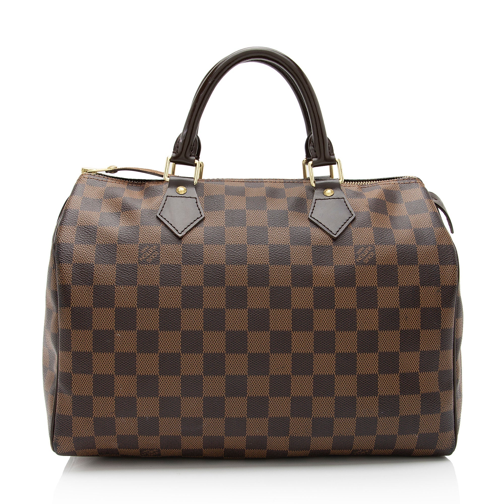 Louis Vuitton Damier Ebene Speedy 30 Satchel (SHF-nem96E)