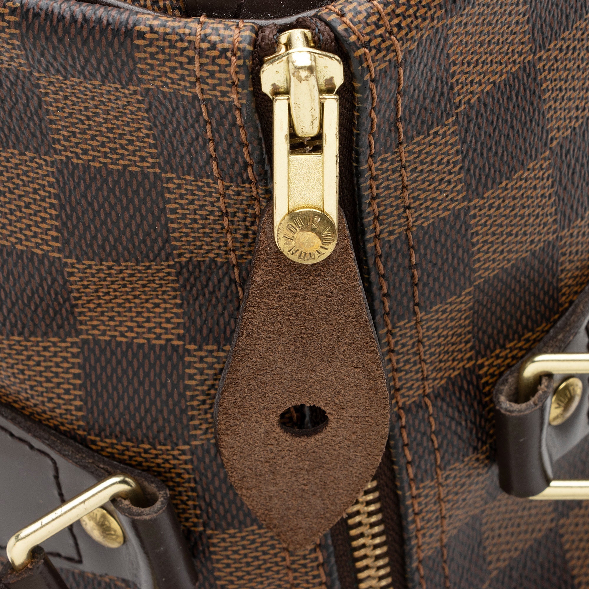 Louis Vuitton Damier Ebene Speedy 30 Satchel (SHF-nem96E)
