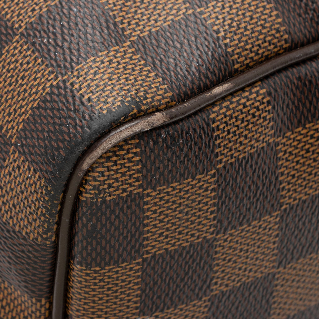 Louis Vuitton Damier Ebene Speedy 30 Satchel (SHF-nem96E)