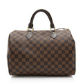 Louis Vuitton Damier Ebene Speedy 30 Satchel (SHF-nem96E)