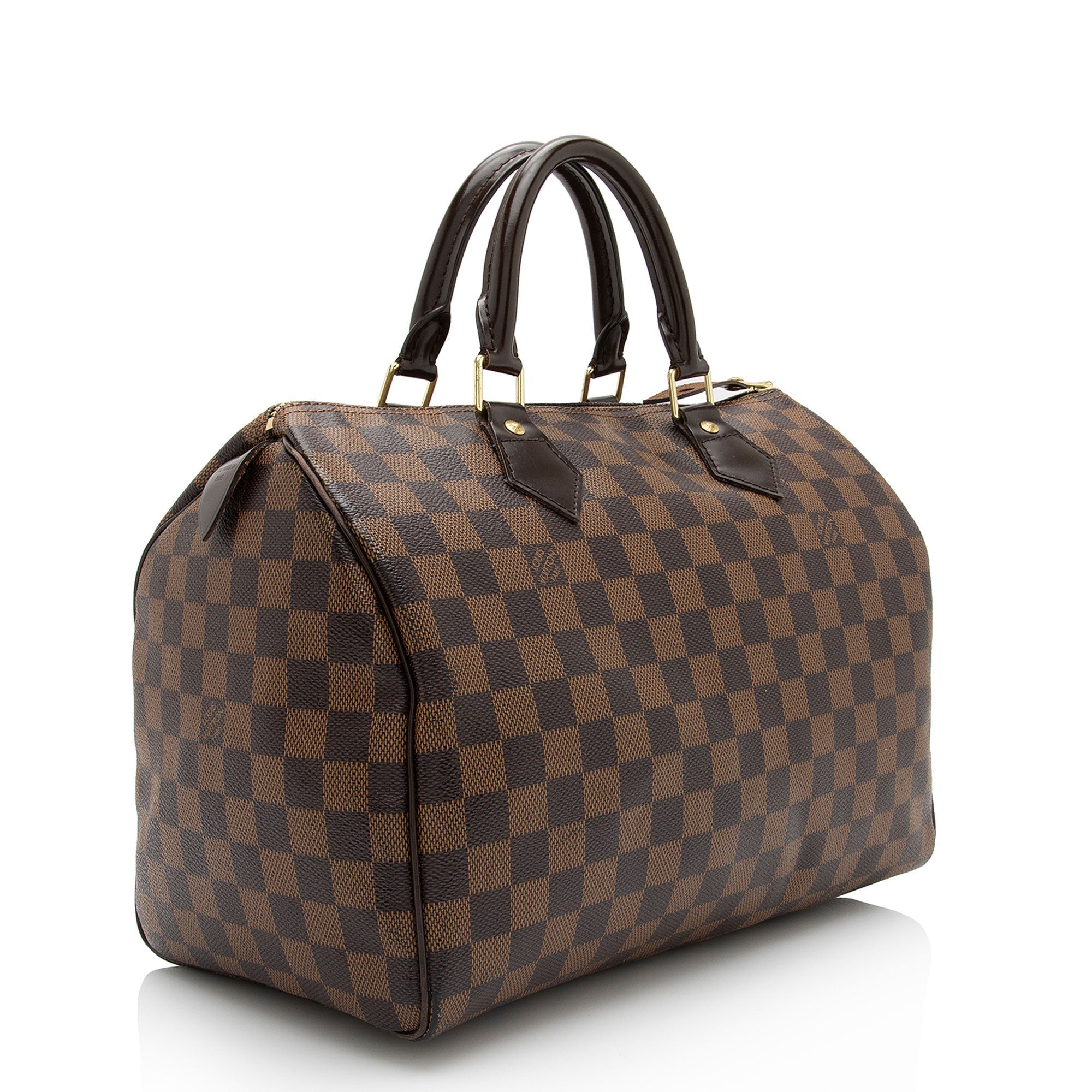 Louis Vuitton Damier Ebene Speedy 30 Satchel (SHF-nem96E)