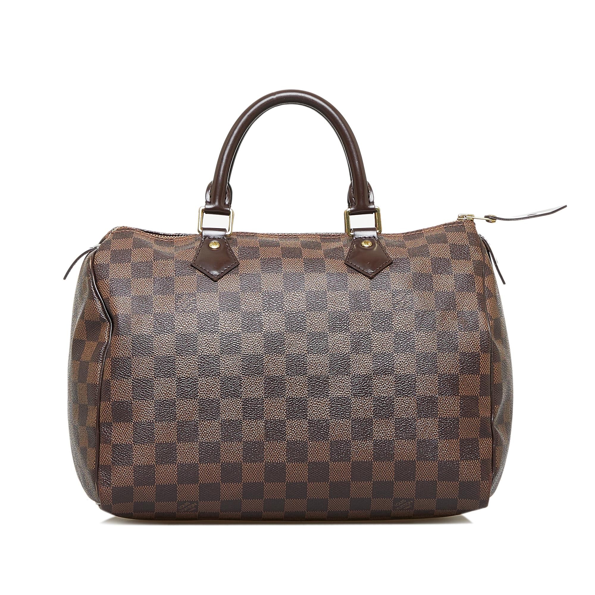 Louis Vuitton Damier Ebene Speedy 30 (SHG-p0ig8B)