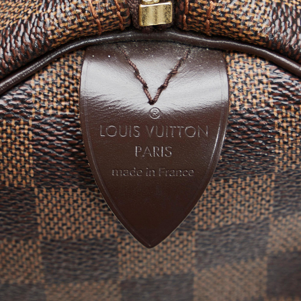 Louis Vuitton Damier Ebene Speedy 30 (SHG-p0ig8B)