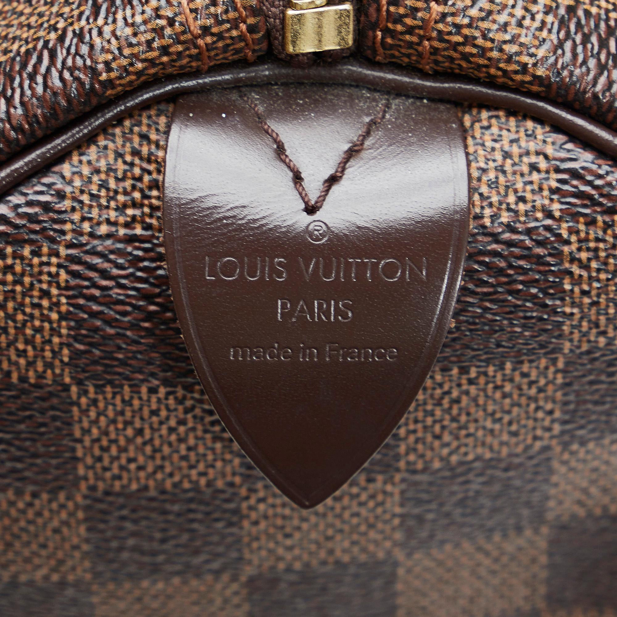 Louis Vuitton Damier Ebene Speedy 30 (SHG-p0ig8B)