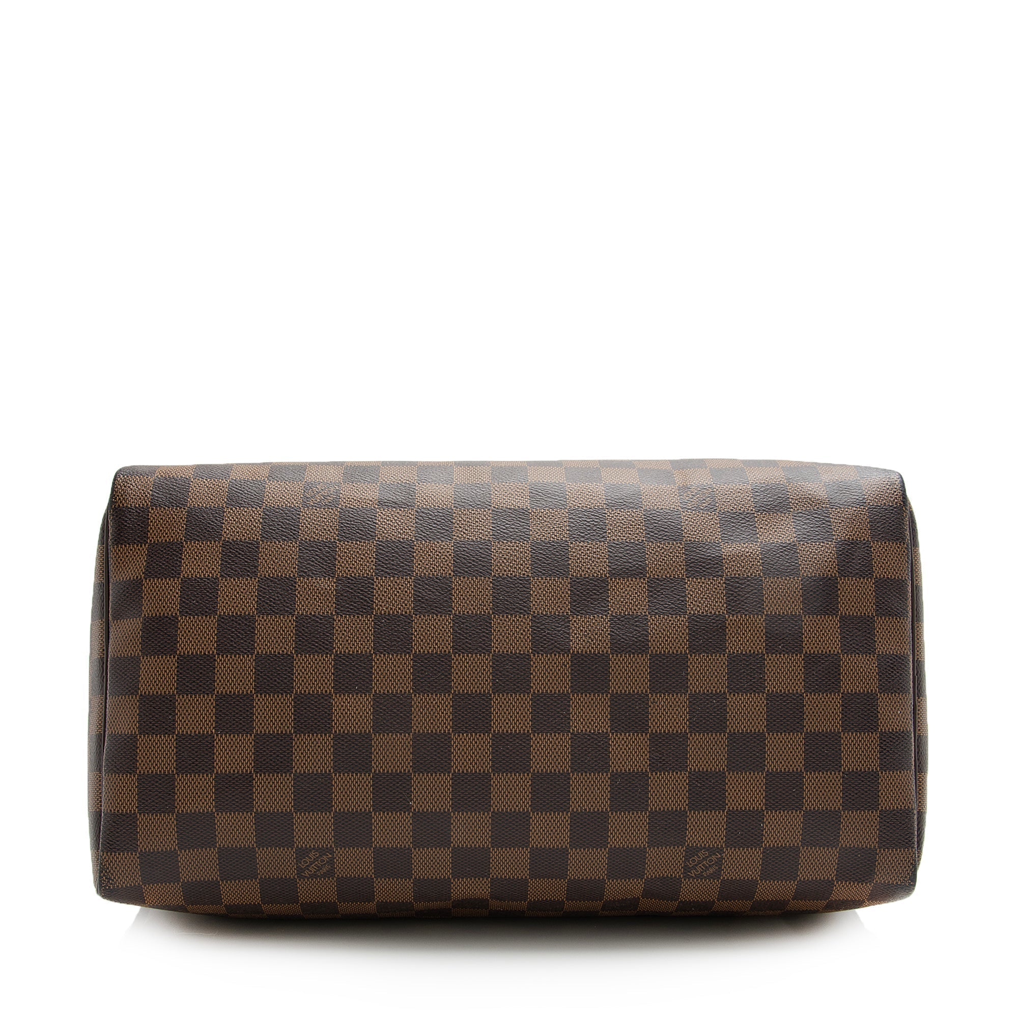 Louis Vuitton Damier Ebene Speedy 35 Satchel (SHF-22618)