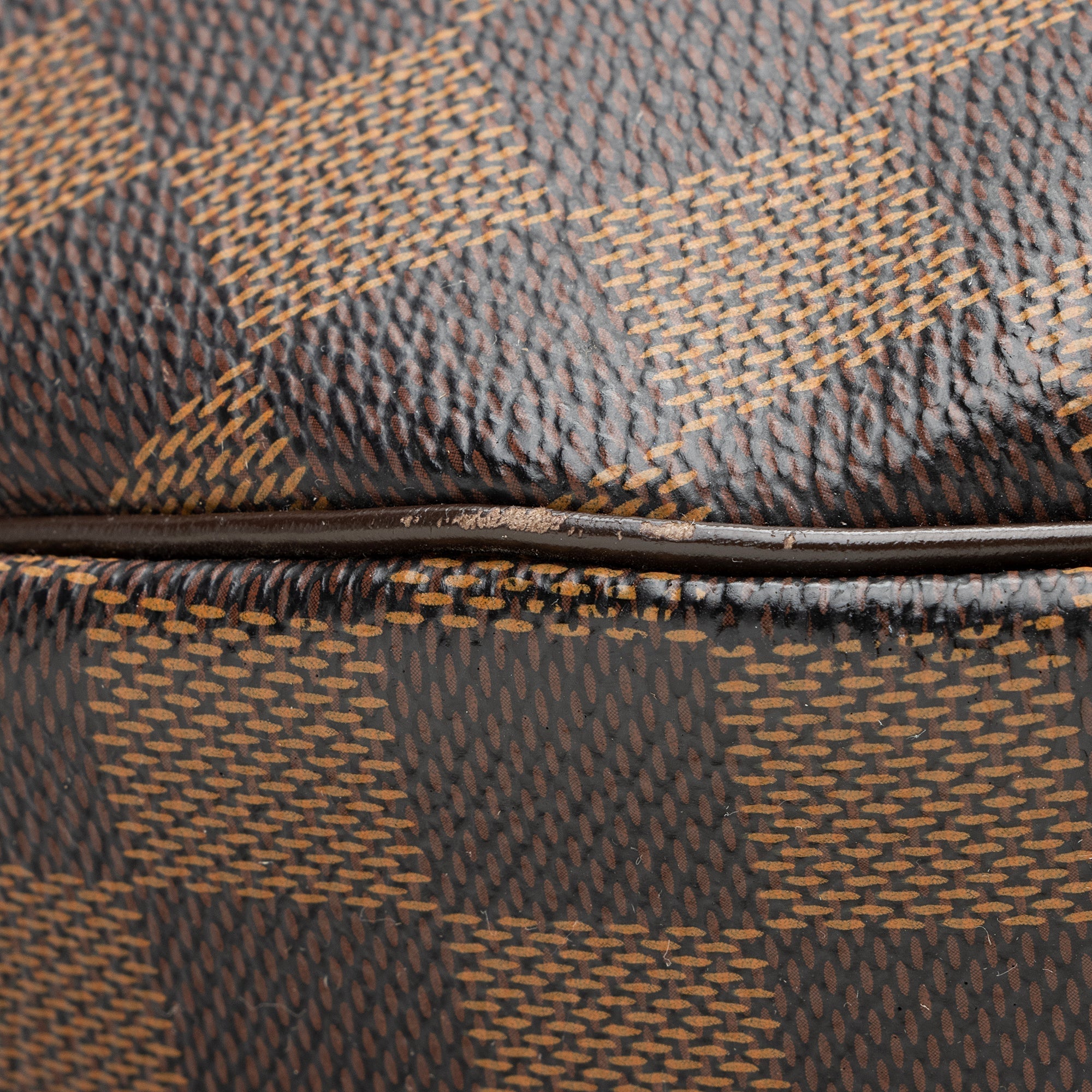 Louis Vuitton Damier Ebene Speedy 35 Satchel (SHF-22618)