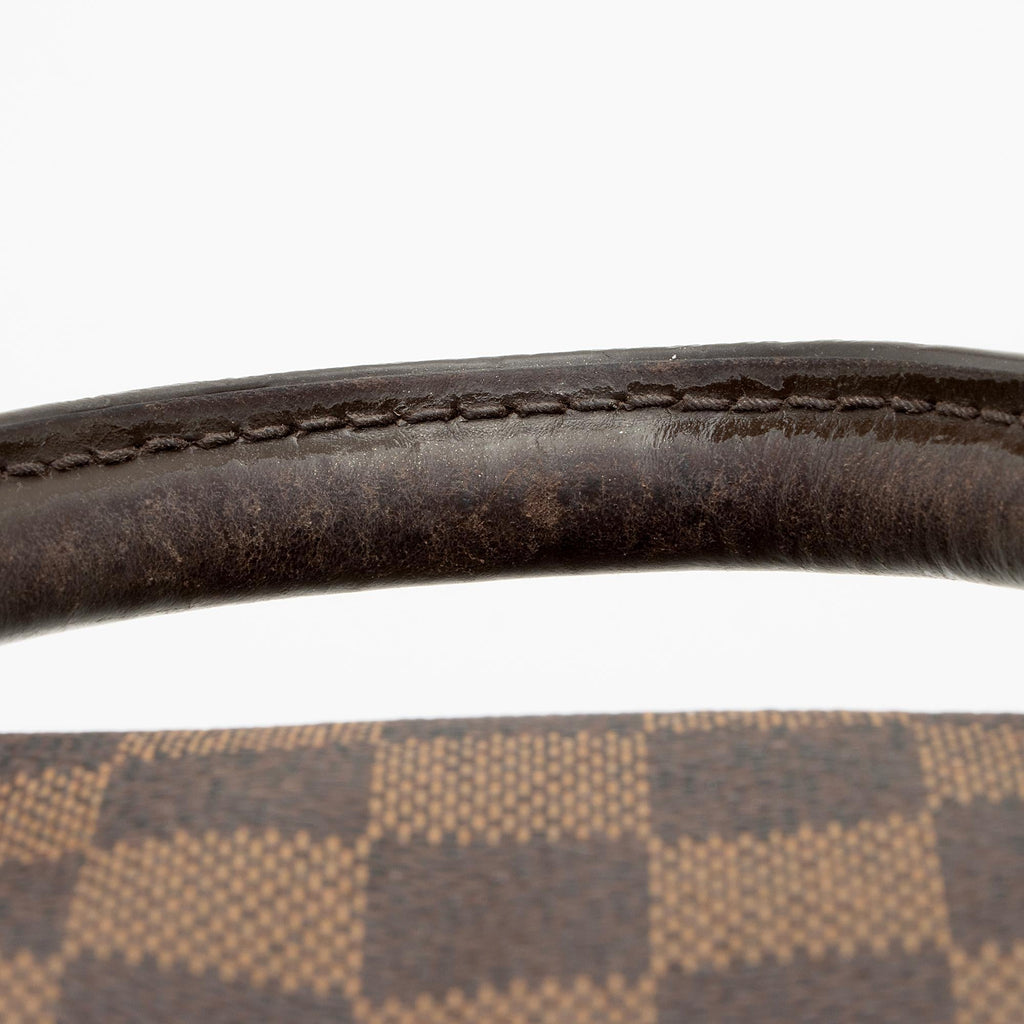 Louis Vuitton Damier Ebene Speedy 35 Satchel (SHF-ornY4j)