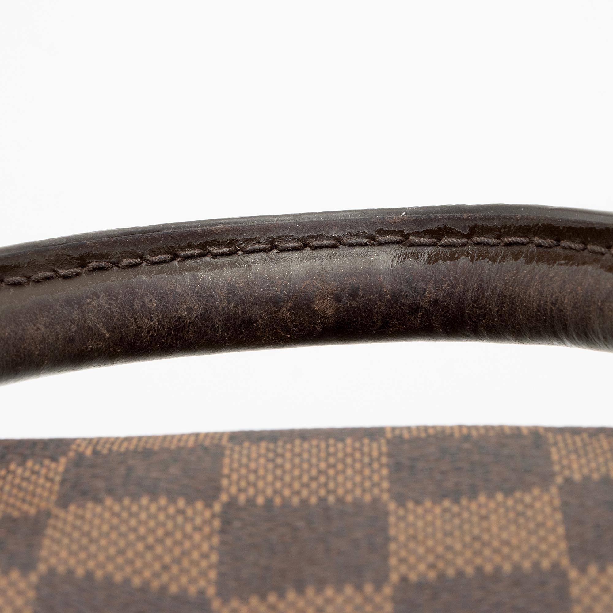 Louis Vuitton Damier Ebene Speedy 35 Satchel (SHF-ornY4j)