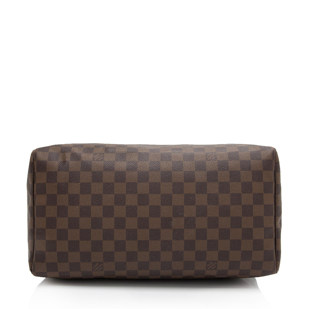 Louis Vuitton Damier Ebene Speedy 35 Satchel (SHF-Jmeppd)