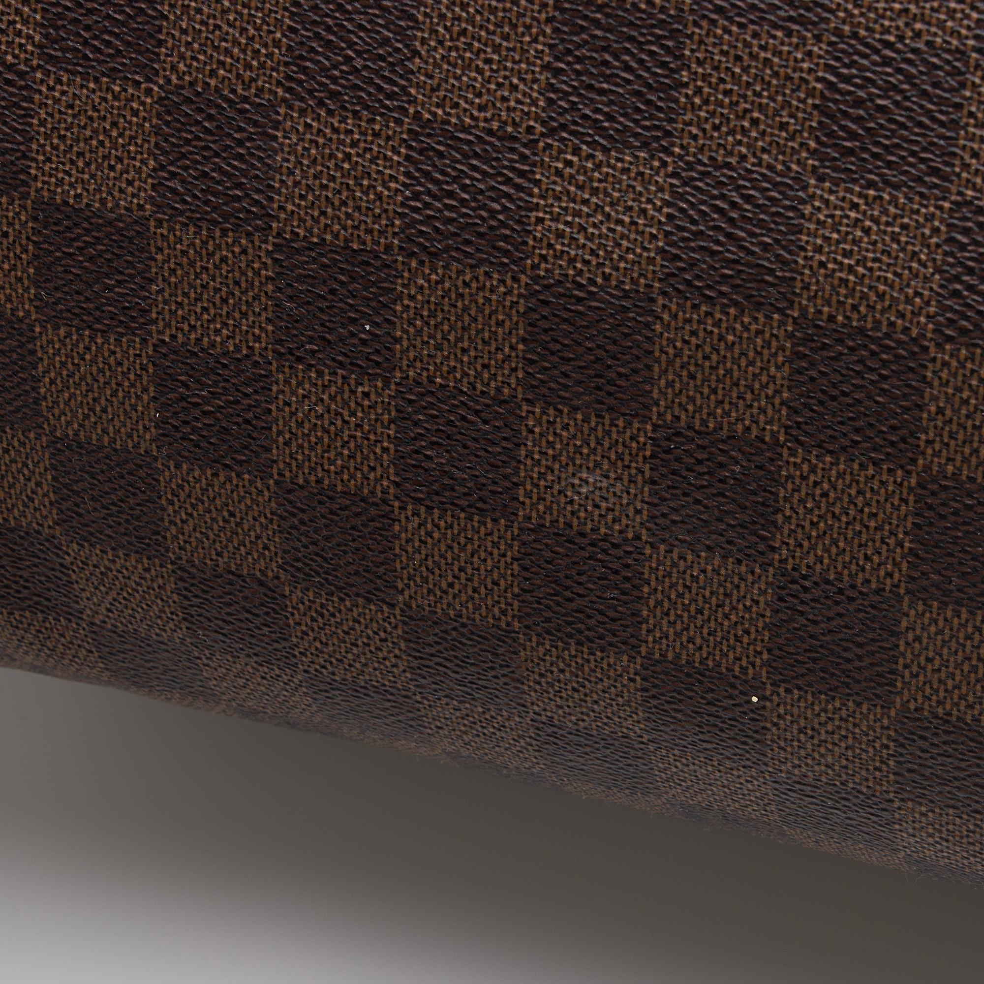 Louis Vuitton Damier Ebene Speedy 35 Satchel (SHF-Jmeppd)