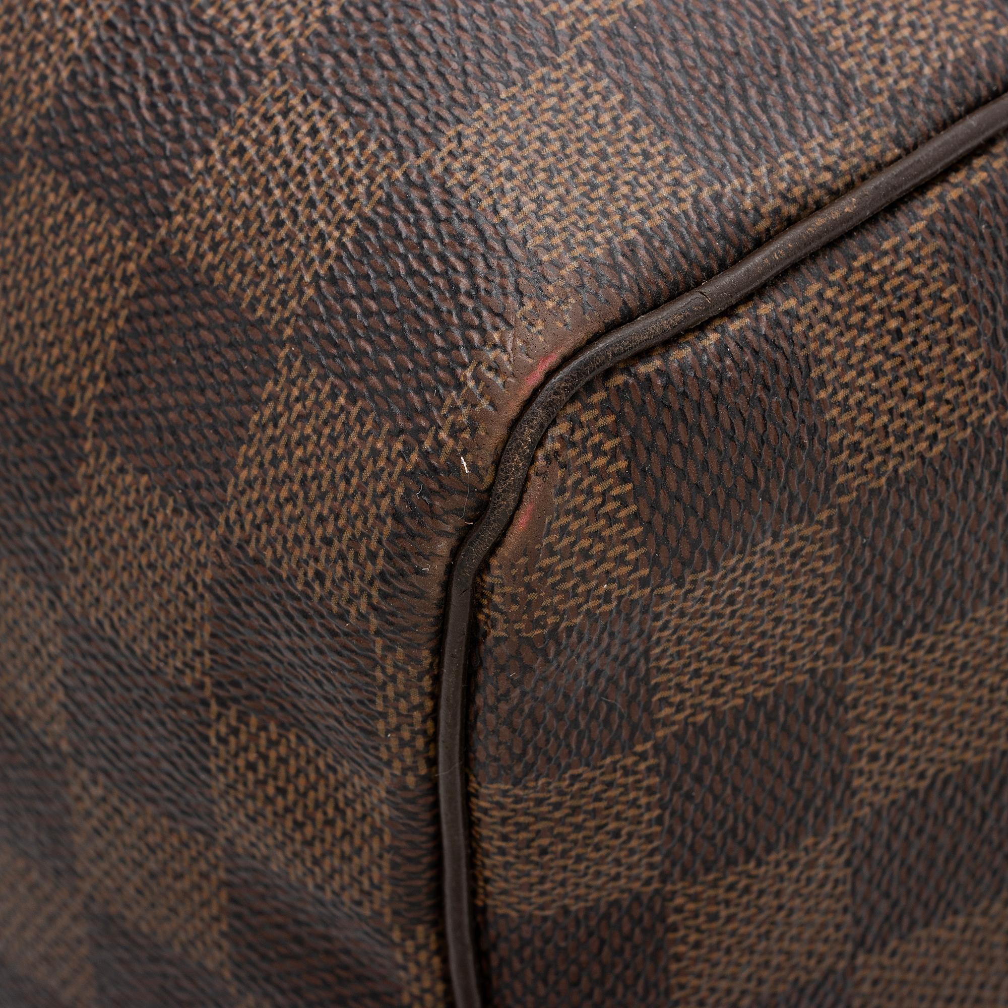 Louis Vuitton Damier Ebene Speedy 35 Satchel (SHF-Jmeppd)