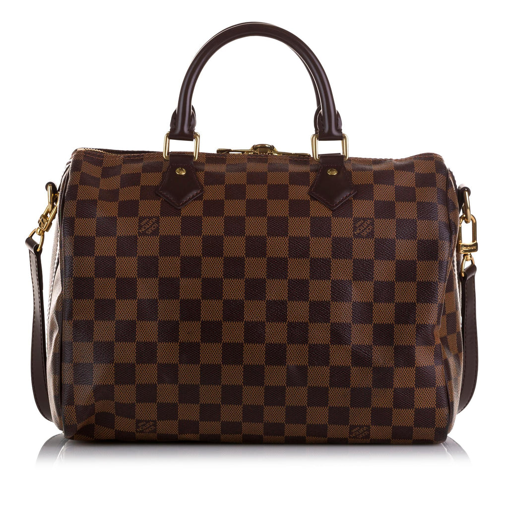 Louis Vuitton Damier Ebene Speedy Bandouliere 30 (SHG-qpvxqm)